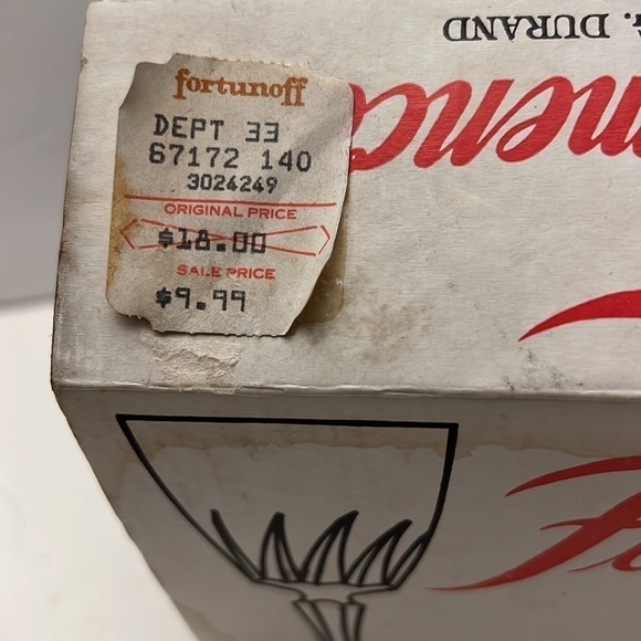 Flamenco Vintage 6 Fine Blown Crystal Cordials France from Fortunoff - Picture 8 of 10